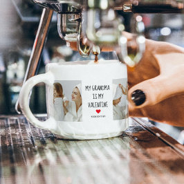 Collage Foto | Meine Mama ist mein Valentingeschen Espressotasse