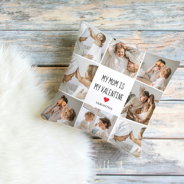 Collage Foto | Meine Mama ist mein Valentingeschen Kissen (Von Creator hochgeladen)