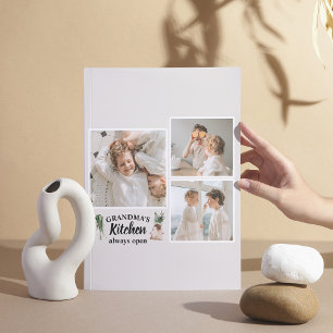 Collage Foto & Oma Küche Hat Immer Offen Magnetkarte