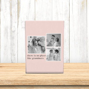 Collage Foto Pastell Pink Bestes Grandma Geschenk