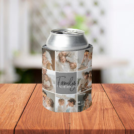Collage Foto und Personalisierte Graugeschenke Dosenkühler