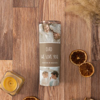 Collage Foto Vater Wir Liebe Sie glückliche Väter