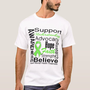 Collage - Gesundheits-Bewusstsein T-Shirt