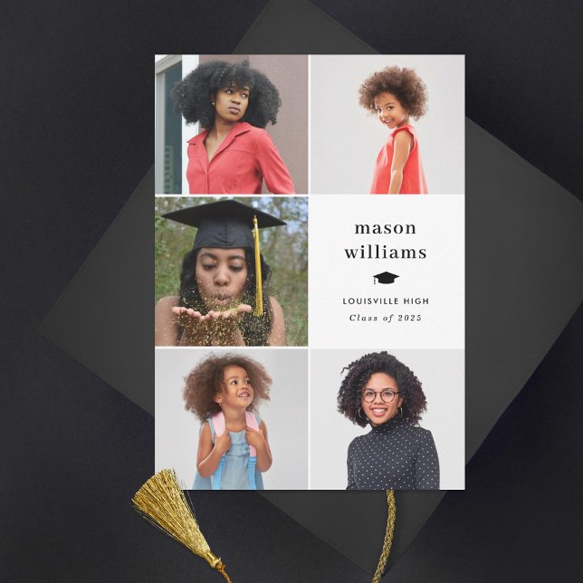 Collage Grad Foto Ankündigung (Von Creator hochgeladen)