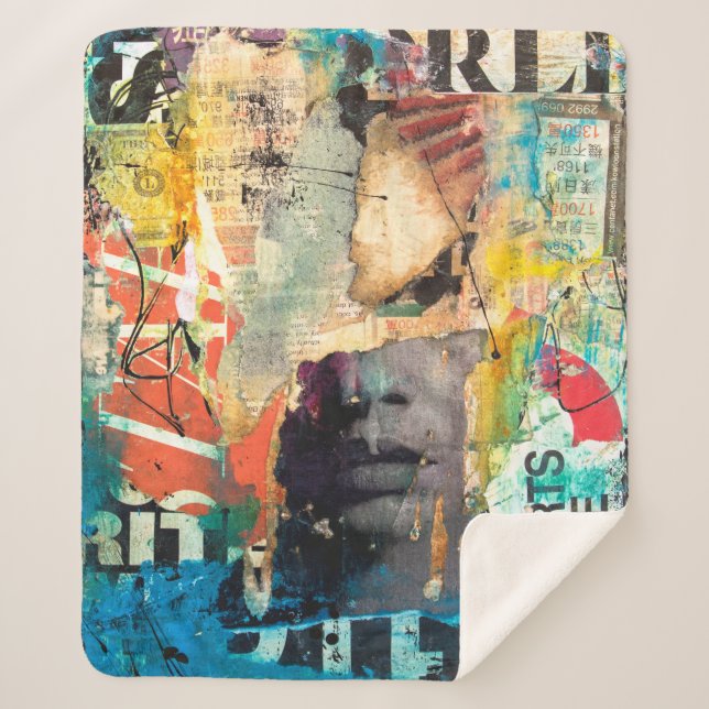 Collage Head Sherpadecke (Vorderseite)