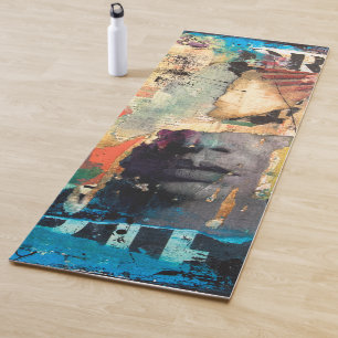 Collage Head Yogamatte