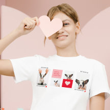 Collage Hund-Fotos | Mein Hund ist mein Valentine