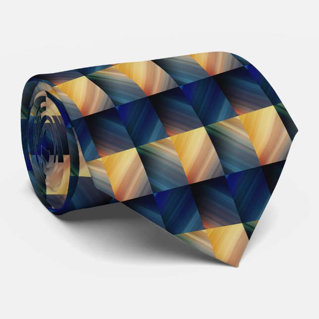 Collage Krawatte (Gerollt)