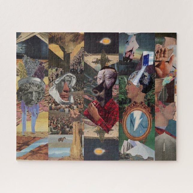 Collage Line Up Puzzle (Horizontal)