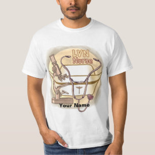 Collage LVN Custom Krankenpflege T - Shirt