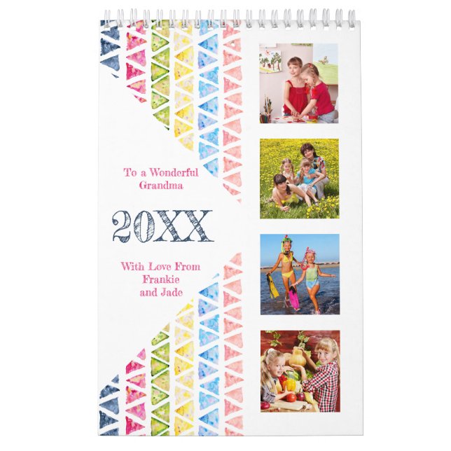 Collage, Monatliche Fotos & To Do List 2023 Foto Kalender (Titelbild)