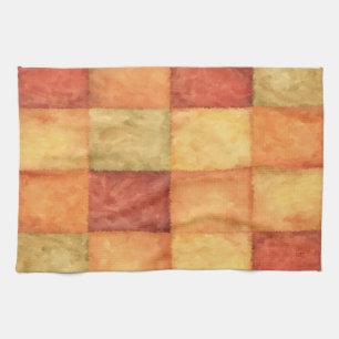 Collage of Colors Handtuch