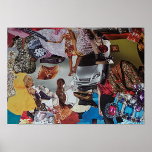 Collage of Fashion Poster