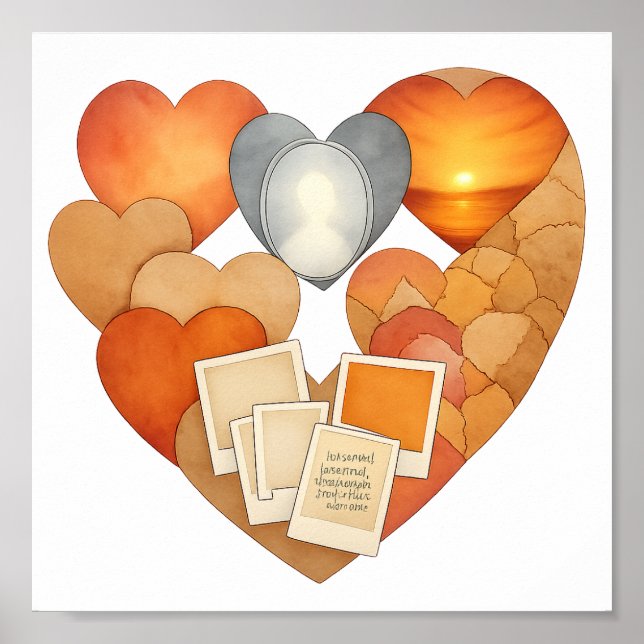 Collage of Liebe Poster (Vorne)