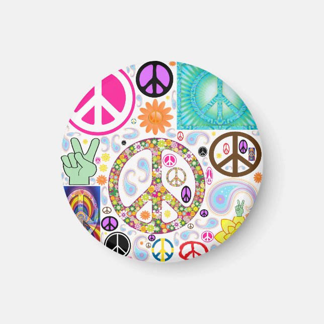 Collage of Peace Magnet (Vorne)