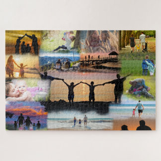 Collage of Your Family Fotos Puzzle