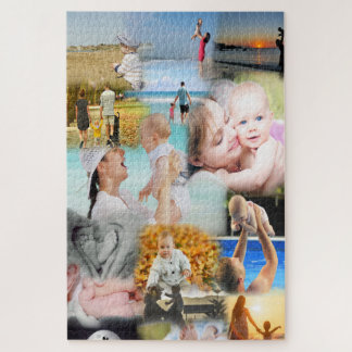 Collage of Your Family Fotos Puzzle