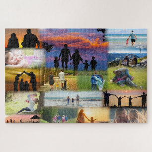 Collage of Your Family Photos Puzzle