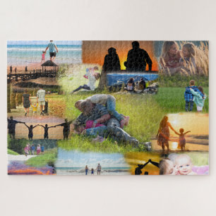 Collage of Your Family Photos Puzzle