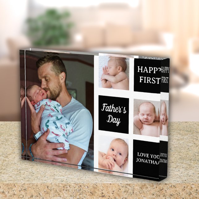 Collage Photos First Father's Day Fotoblock (Von Creator hochgeladen)