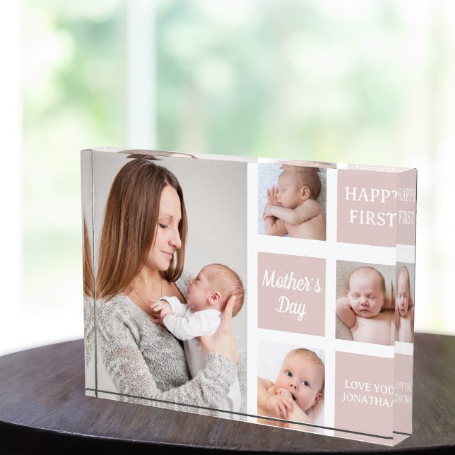 Collage Photos First Mother's Day Fotoblock (Von Creator hochgeladen)