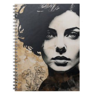 Collage Portrait | Notebook Notizblock
