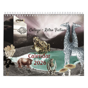 Collage - Retro-Fictions-Kalender Kalender