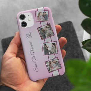 Collage schöne Couple 4 Foto iPhone Case