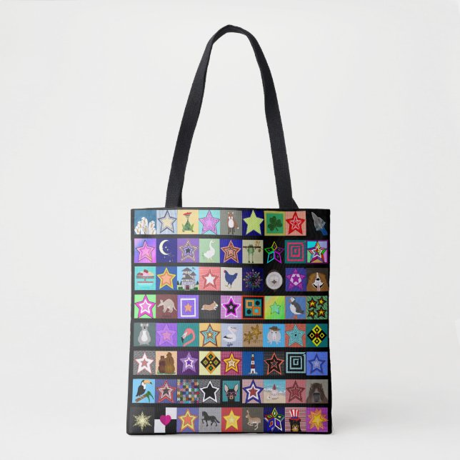 Collage Tote Bag (Vorderseite)