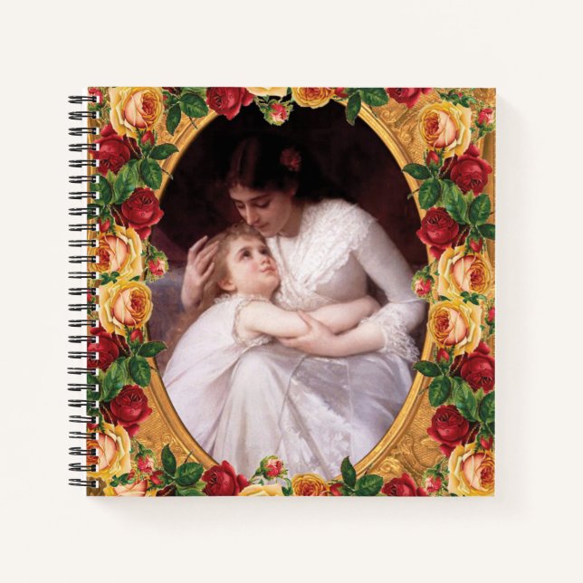 Collage Vintag Notizbuch (Vorderseite)