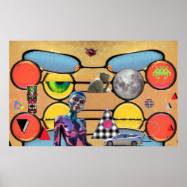 Collage Zulassung Poster