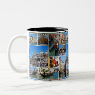 Collage Zweifarbige Tasse