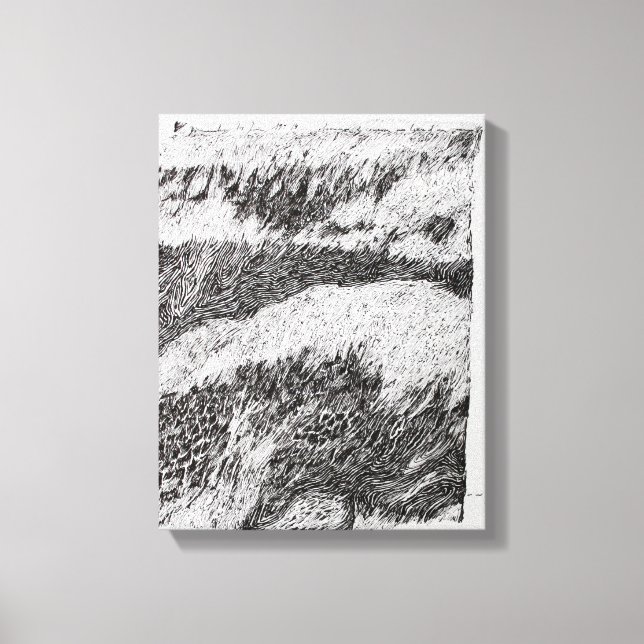 Collages Bruyants Artist's Book First page Leinwan Leinwanddruck (Vorderseite)