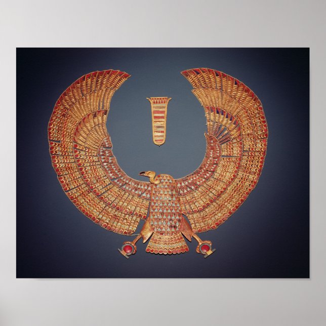 Collar in Form der Geiergöttin Poster (Vorne)