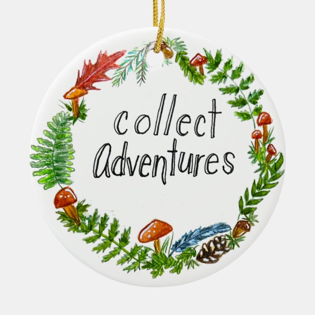 Collect Adventures Keramik Ornament (Vorne)
