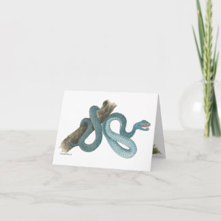 Collection Austrailian  snake Note Card Karte
