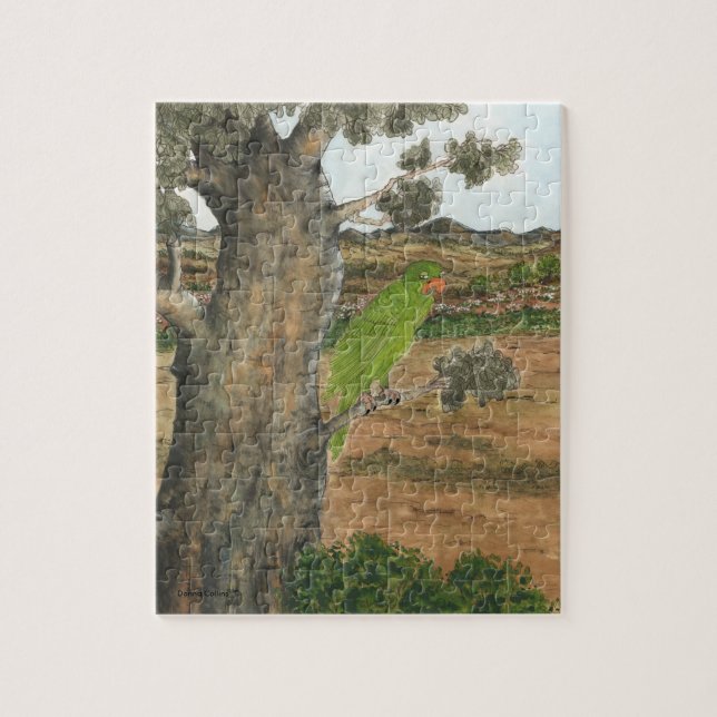 Collection Chip in eucalyptus tree Puzzle (Vertikal)
