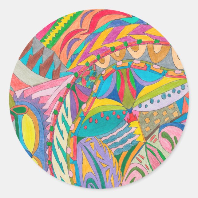 COLLECTION FARBSEYE CANDY 106 RUNDER AUFKLEBER (Vorderseite)