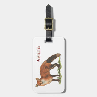 Collection Fox Luggage Tag Gepäckanhänger