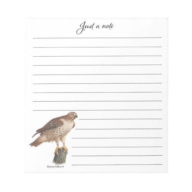 Collection Hawk Notizblock (Vorderseite)