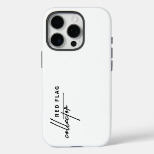 Collector für rote Fahnen \ iPhone 16 Pro Hülle