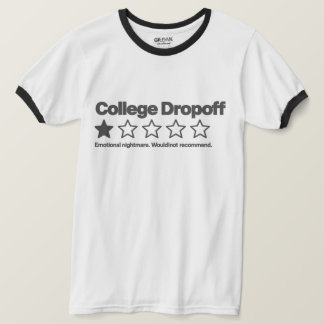 College-Abschied – Eine Stern Bewertung T-Shirt