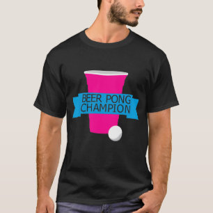 College-Bier-Pong-Meister T-Shirt