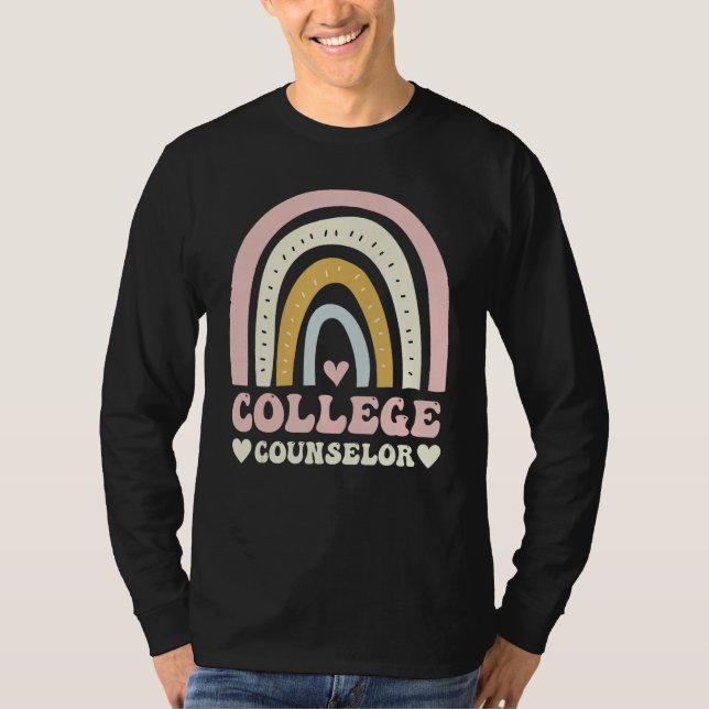 College counselor appreciation high school counsel T-Shirt (Vorderseite)