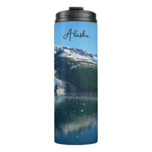 College Fjord II Schöne Alaska-Fotografie Thermosbecher