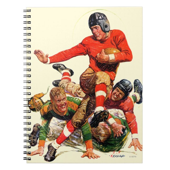 College Football Notizblock (Vorderseite)