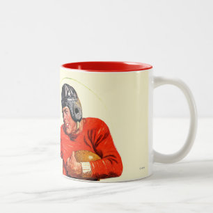 College Football Zweifarbige Tasse