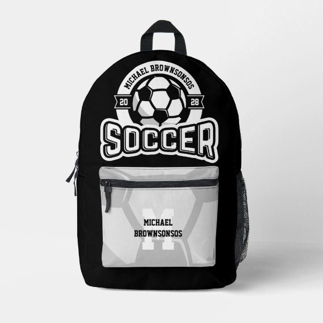 College-Fußballmannschaft | Spieler-Sportarten Bedruckter Rucksack (Vorderseite)