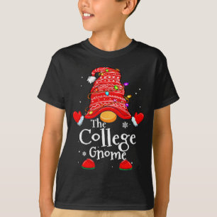 College Gnom - Weihnachtsfamilie Lustige Weihnacht T-Shirt
