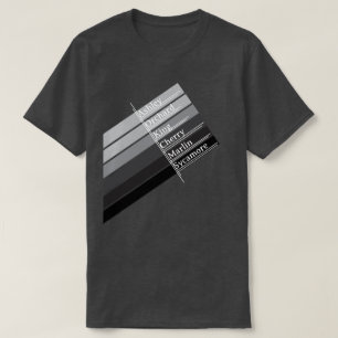 College Park Graustufen T-Shirt